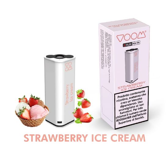 Immagine di VOOM MULTI RIC. POD 1pz 20mg/ml STRAWBERRY ICE CREAM - PLN013086