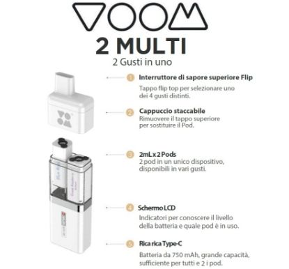 Picture of VOOM DEVICE MULTI2 RICARICABILE 1pz