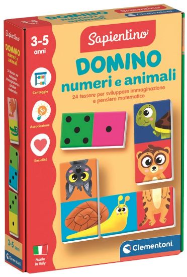 Immagine di GIOCHI DOMINO NUMERI E ANIMALI