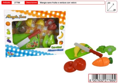 Immagine di GIOCHI FRUTTA E VERDURA TAGLIATA