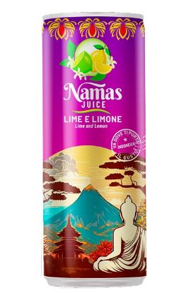 Picture of BEVANDA NAMAS JIUCE 12pz 250ml LATTINA LIME LEMON - èALOE