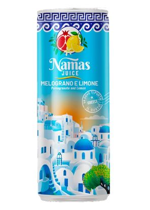 Picture of BEVANDA NAMAS JIUCE 12pz 250ml LATTINA MELOGRANO E LIMONE - èALOE