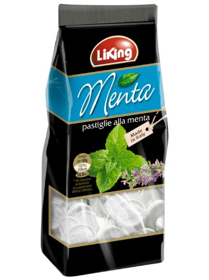 Immagine di LIKING BUSTA 175gr PASTIGLIE MENTA 1pz