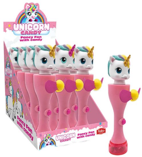 Immagine di CARAMELLE TOYS UNICORN FAN 12pz 6gr - CASA DEL DOLCE