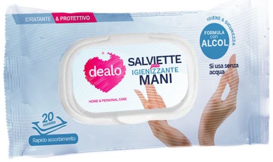 Picture of SALVIETTE DEALO x20 IGENIZZANTE MANI