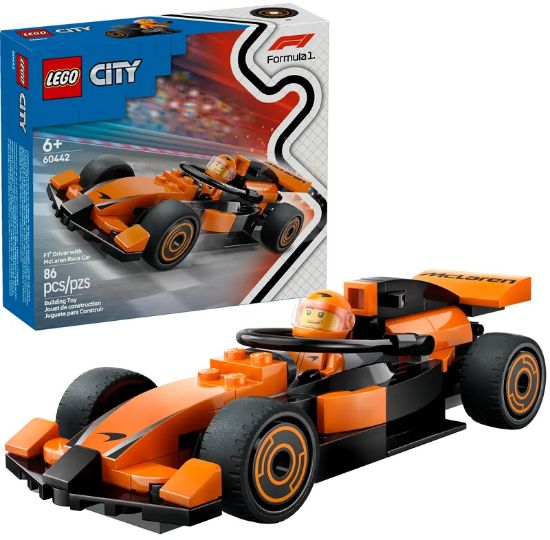 Immagine di LEGO CITY PILOTA E MONOPOSTO MCLAREN F1