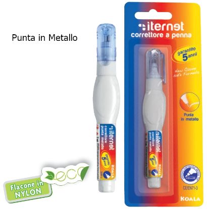 Picture of CORRETTORE PENNA 7ml 12pz BLISTER - KOALA punta metallo