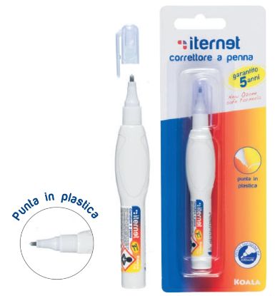 Picture of CORRETTORE PENNA 7ml 12pz BLISTER - KOALA punta pvc