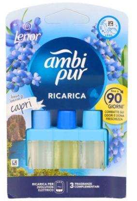 Picture of PROFUMATORE AMBIPUR RICARICA DIFFUSORE 1x3pz 20ml CAPRI