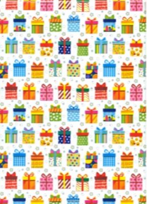 Immagine di CARTA REGALO 70X100 10 FG FANTASIA N.17