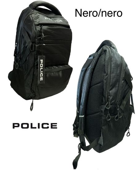 Picture of BORSA ZAINO POLICE 1pz NERO/NERO