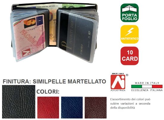 Immagine di PORTADOCUMENTI WALLET SKIN 12pz ALPLAST