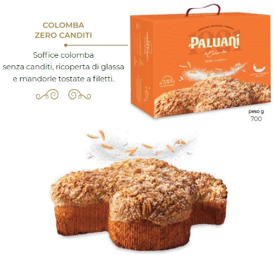 Picture of PALUANI COLOMBA CLASSICA 700gr 1pz SENZA CANDITI