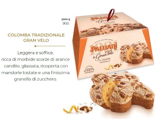 Immagine di PALUANI COLOMBA GRAN VELO 900gr 1pz