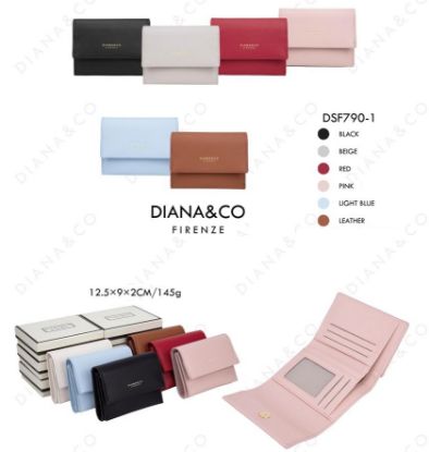 Immagine di PORTAFOGLIO DONNA DIANA&CO BEIGE 1pz SINTETICO