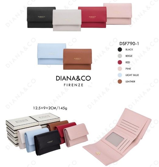 Immagine di PORTAFOGLIO DONNA DIANA&CO BEIGE 1pz SINTETICO