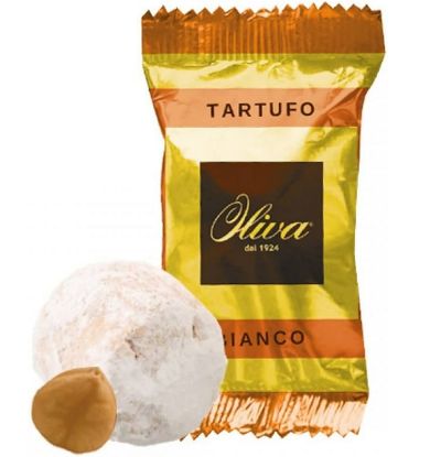 Picture of OLIVA PRALINE TARTUFI 62pz 1000gr. BIANCO