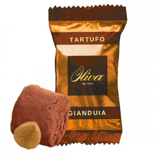 Picture of OLIVA PRALINE TARTUFI 62pz 1000gr. GIANDUIA