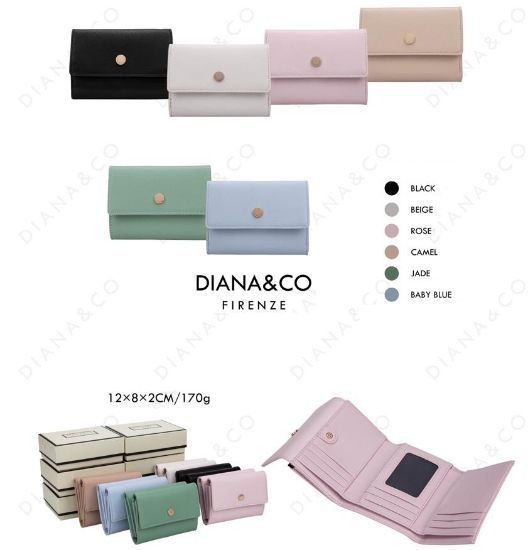 Immagine di PORTAFOGLIO DONNA DIANA&CO BEIGE 1pz SINTETICO