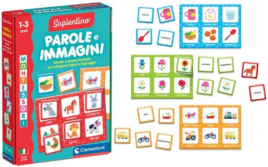 Immagine di GIOCHI MONTESSORI BABY PAROLE E IMMAGINI