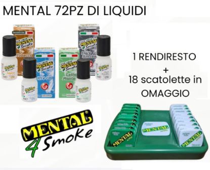 Immagine di MENTAL PROMO LIQUIDI 72pz + CARAMELLE OMAGGIO composto da: