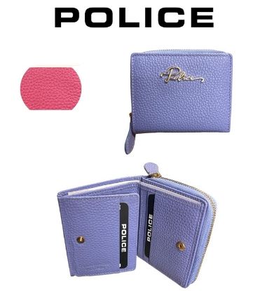 Immagine di PORTAFOGLIO DONNA POLICE METAL PINK - VERA PELLE