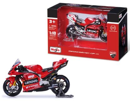 Immagine di GIOCHI MOTO 1:18 DUCATI LENOVO BAGNAIA 2023 1pz BBURAGO