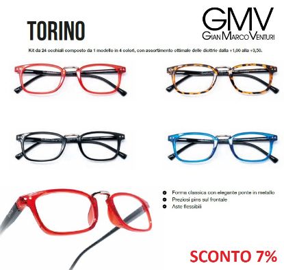 Picture of OCCHIALI GRAD. GMV TORINO (da 1.00 a 3.50) 24pz