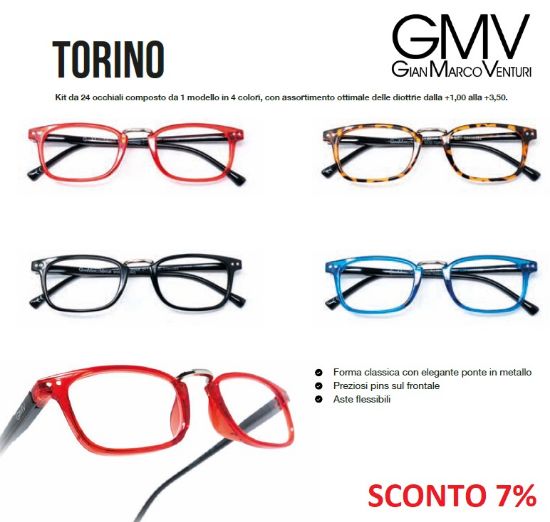 Picture of OCCHIALI GRAD. GMV TORINO (da 1.00 a 3.50) 24pz