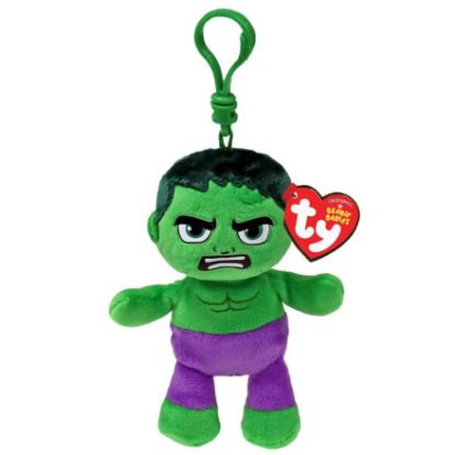 Immagine di PELUCHES BEANIE HULK CLIP - 1pz