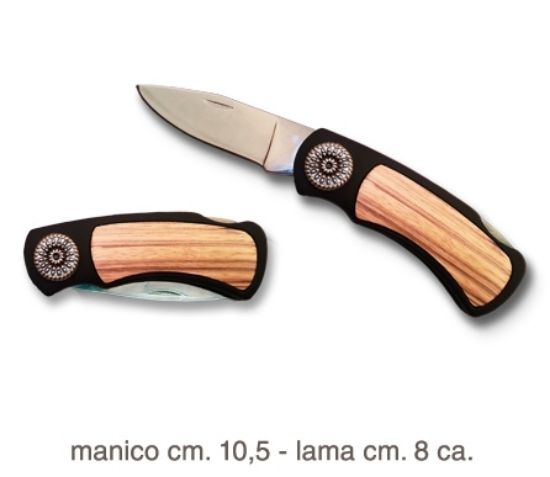 Picture of COLTELLINO PREMIERE ZEBRAWOOD 1pz CON SCATOLA