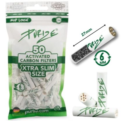 Immagine di FILTRI PURIZE EXTRA SLIM 20X50pz FILTRI CARBON BUSTINA (Acc. 3,6)-PROV-C00002929